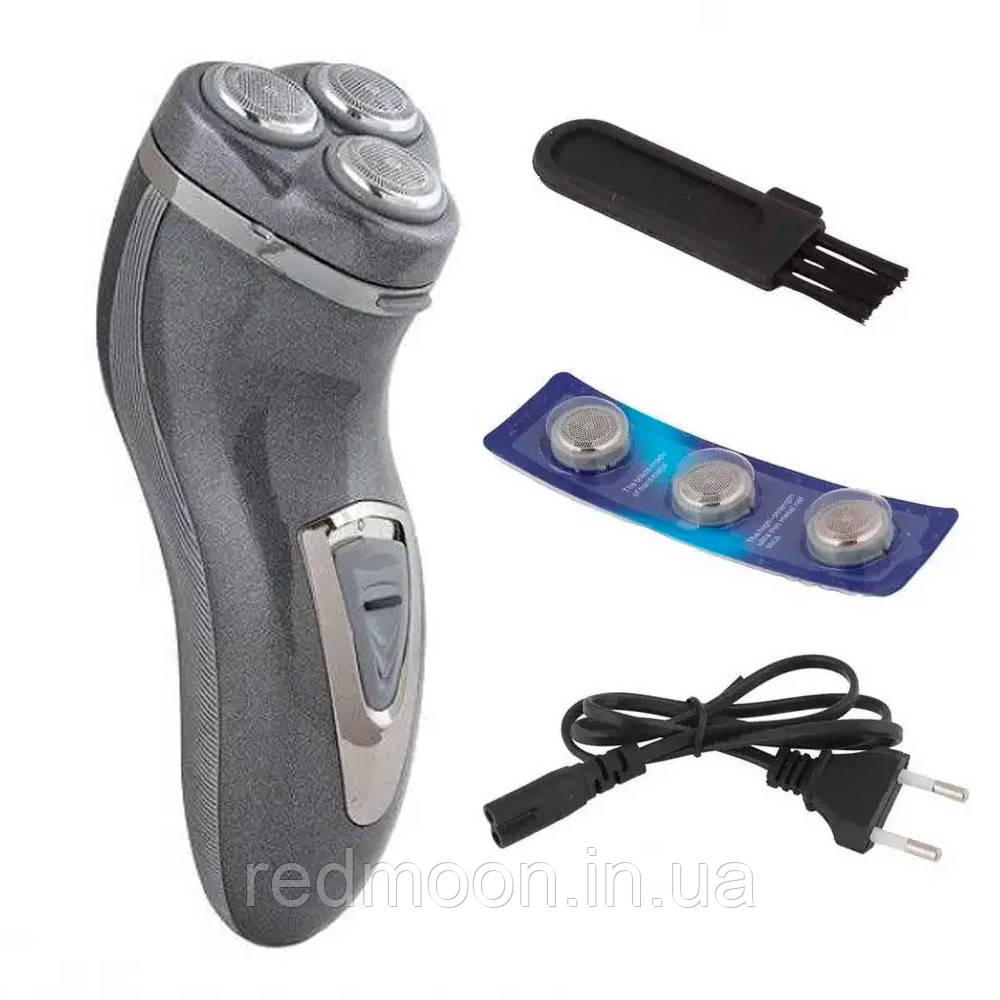 Електробритва бездротова з триммером GM 7500 / Професійна електрична бритва, фото 1