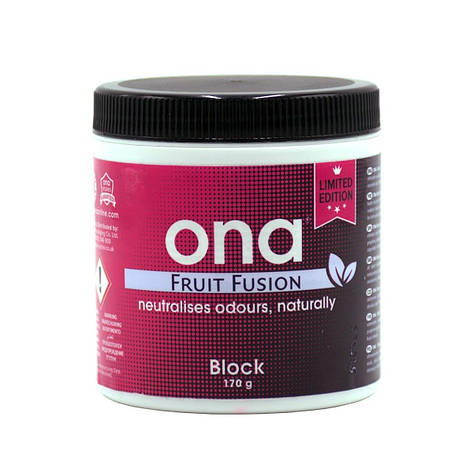Нейтралізатор запаху ONA Block Fruit Fusion 170гр, фото 1