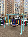 Гойдалка на металевих стійках "Гніздо Лелеки" SiverSport KID3003, фото 4