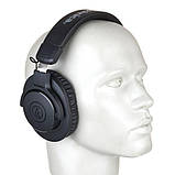 Студійні навушники з мікрофоном Audio-Technica ATH-M20xBT Black, фото 5