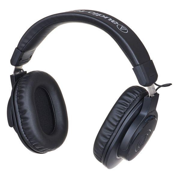 Студійні навушники з мікрофоном Audio-Technica ATH-M20xBT Black, фото 1