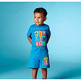 Літня трикотажна піжама Fireman Sam для хлопчика, футболка + шорти, р.86-92 - 12-24 місяці, фото 2