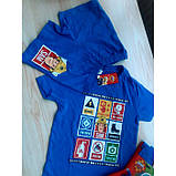 Літня трикотажна піжама Fireman Sam для хлопчика, футболка + шорти, р.86-92 - 12-24 місяці, фото 3