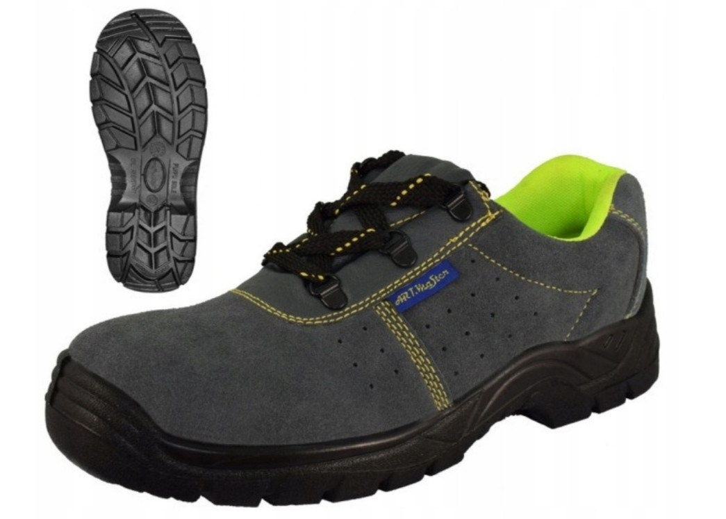 Робочі туфлі з металевим носком спецвзуття захисне демісезонне, робоче захисне спец взуття, фото 1