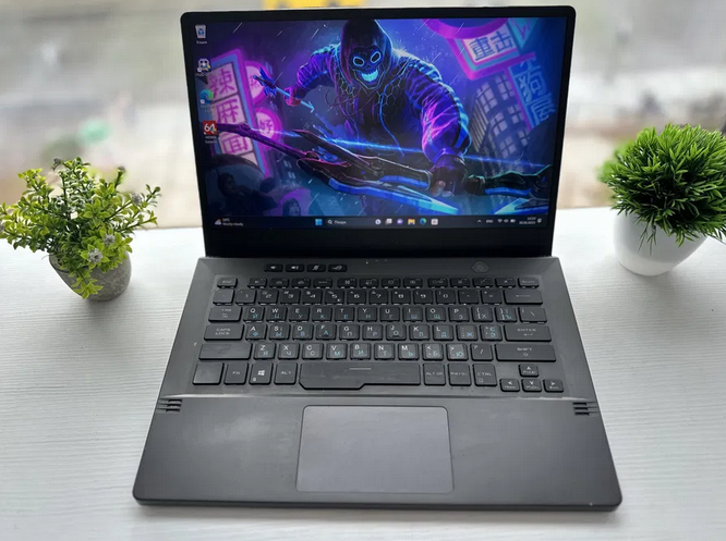 Ноутбук Asus Zephyrus G14 14.0" IPS 144 GHz ! 16/500GB SSD Ryzen 7 4Gb Video Б/В, фото 1