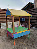 Пісочний дворик "Хатинка" з кришкою SiverSport KID210.1, фото 3