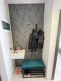 Банкетка Модерн довжина 70 см, м'яка банкетка для взуття, лавка для взуття в коридор, фото 3