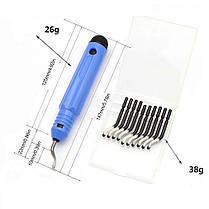 Шабер/ример/фаскознімач ручний (ручка), фото 3