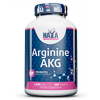 Арнинин в таблетках Haya Labs Arginine AKG 1000 mg 100 таблеток