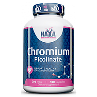 Піколінат хрому Haya Labs CHROMIUM PICOLINATE 200 мг 100 капсул