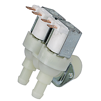 Клапан (1,2 литр/мин 230V) двойной для льдогенератора Brema, NTF, Electrolux, Scotsman и др. (арт. 23010)