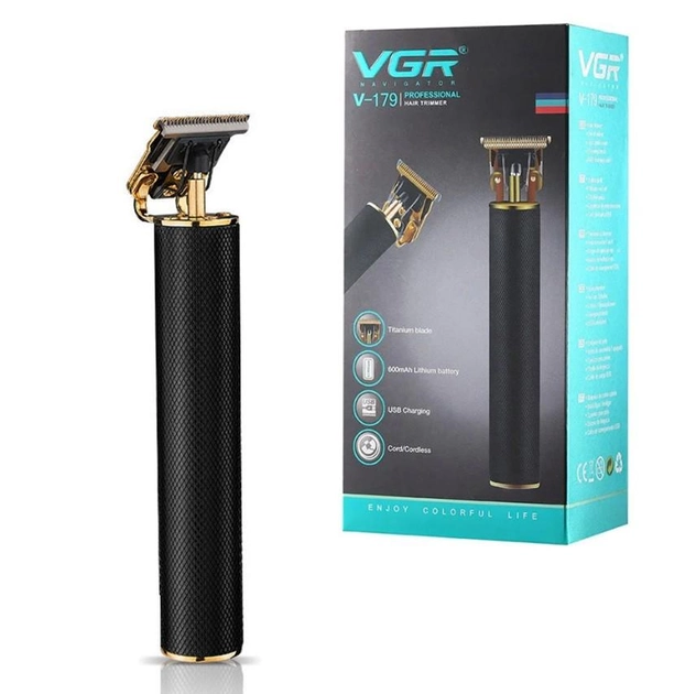 Професійна окантовна машинка для стриження VGR V-179