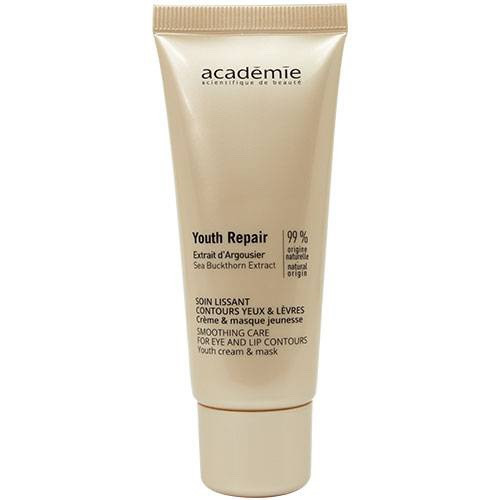 Крем-маска для контуру очей і губ Academie Smoothing Care For Eye And Lip Contours