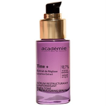 Антивікова коригуюча сироватка для вирівнювання тону Academie Time+ Even Tone Restructuring Serum