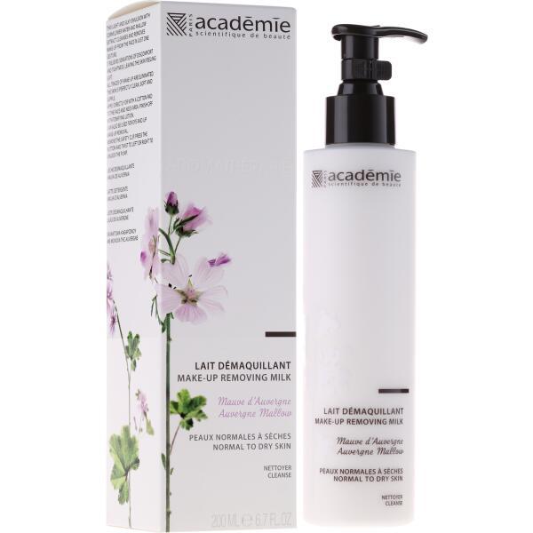 Молочко для вмивання і демакіяжу Оверанська мальва Academie Make-up Removing Milk, фото 1