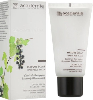 Маска-сяйво «Бургунська чорна смородини» Academie Radiance Mask