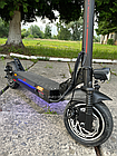 Електросамокат Crosser T4 1000 Вт з сидінням Шини 10" Чорний, фото 9
