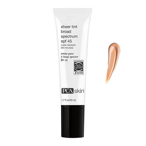 Сонцезахисний крем з тоном PCA Skin Sheer Tint Broad Spectrum SPF 45, фото 1