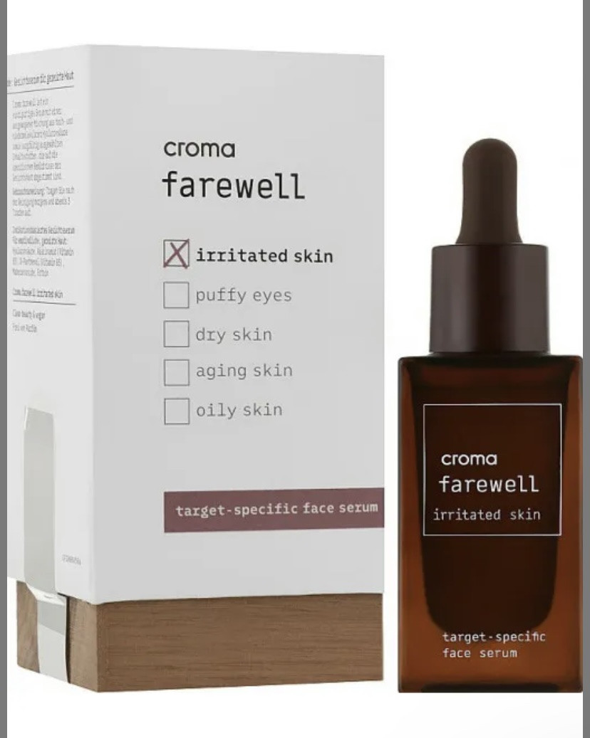 Сироватка для чутливої шкіри Croma Farewell irritated skin