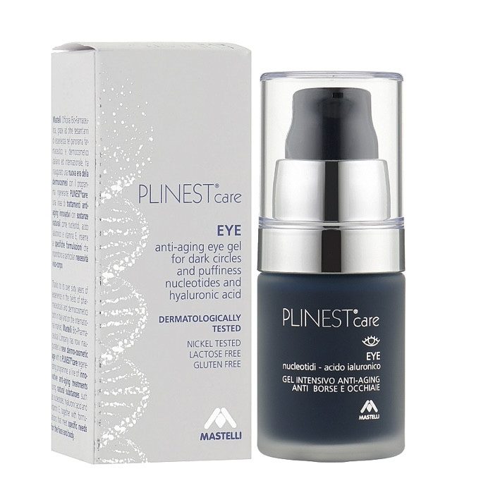 Гель для омолодження шкіри навколо очей Mastelli Plinest Care Anti-Aging Eye Gel