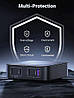 Зарядний пристрій настільний Ugreen Nexode 100 W GaN 1xUSB-A+3xUSB-C Power Delivery Grey (CD328), фото 8