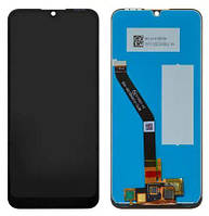 Дисплей Huawei Y6 2019, Honor 8A з сенсором, чорний, Original (PRC)