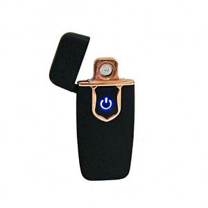 Спіральна електрична USB запальничка ZGP 712 Чорна