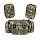 Рюкзак тактичний військовий із підсумками 55 л Tactical Backpack B08 Піксель, фото 8