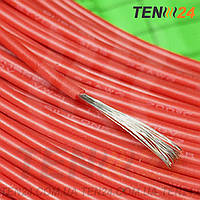 Провод силиконовый термостойкий SIL-0.2-RED (24AWG) красного цвета