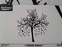 Виниловая наклейка дерево Melinera - размер листа 69*49,5см