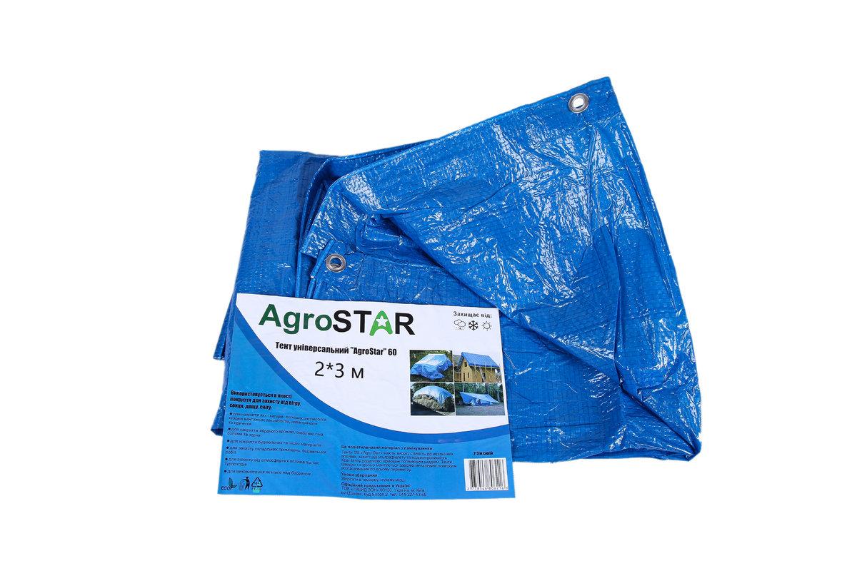 Тент універсальний "AgroStar" 60 (2*3) синій