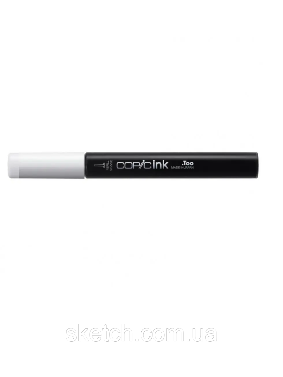 Чорнило для заправляння маркерів Copic, Copic Ink N-1 Нейтральний сірий (Neutral gray), 12 мл