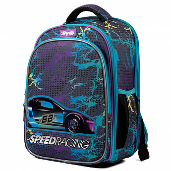 Рюкзак шкільний каркасний 1Вересня S-98 Speed Racing 559511