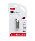 Флеш-накопичувач XO U10 64 GB Silver, фото 3