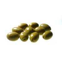 Оливки, сорт Халкидики,GREEN OLIVES OF CHALKIDIKI, размер Colossal, вакуумная упаковка, вес 250гр.