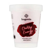 Крем-скраб для тела Bogenia Cream Body Scrub Cherry Energy, 250 мл