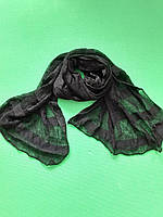 Капроновый шарф С ДЕФЕКТОМ (есть немного затяжек) - размер шарфа приблизительно 140*35см