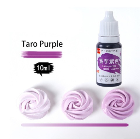 Харчовий барвник taro purple - 10г, матеріал: пігментні чорнило для тортів, печива, мастики, мила і т. д.