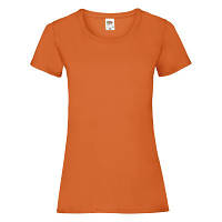 Яркая оранжевая женская футболка под принт - XS, S, L, XL, 2XL