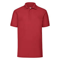 Красная мужская футболка поло с коротким рукавом - S, XL, 2XL, 3XL
