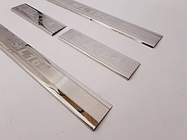 Накладки на пороги Mercedes Benz w164 2006+