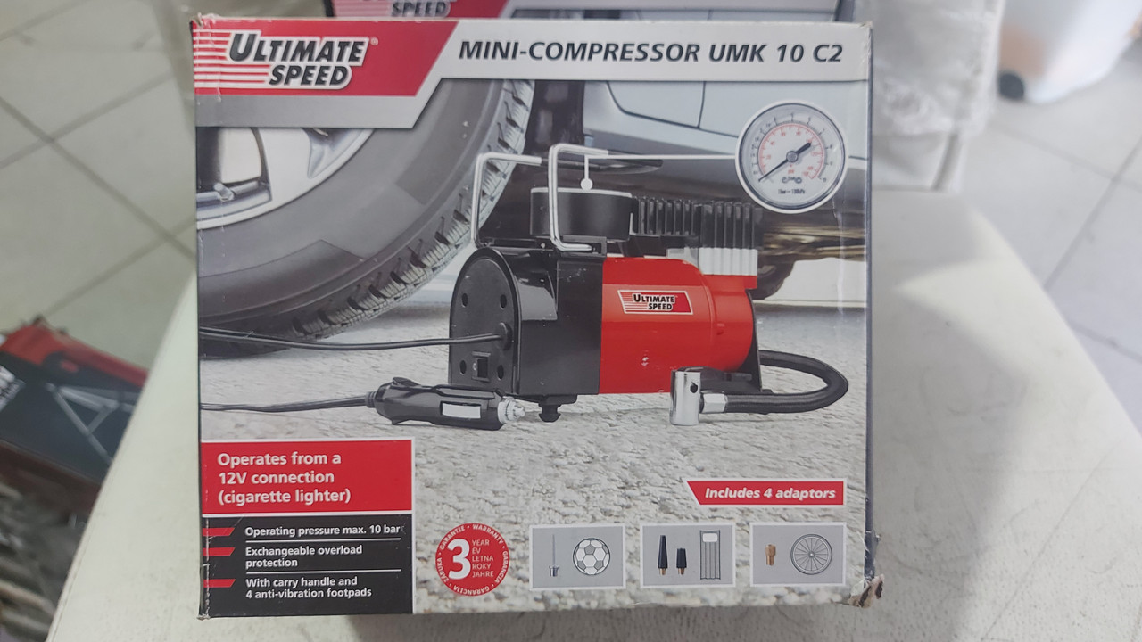 ULTIMATE SPEED® Mini-compresseur UMK 10 C2