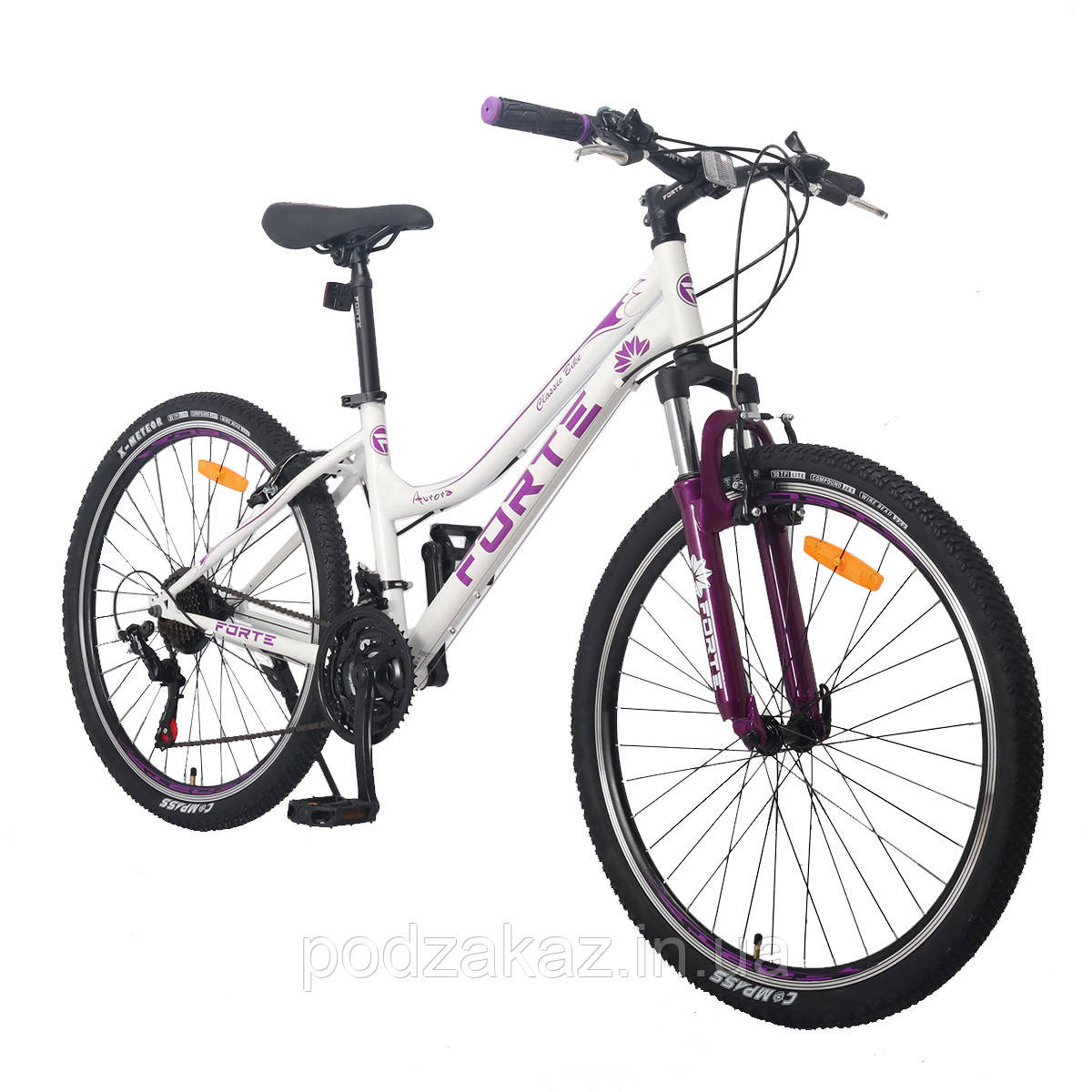 Велосипед Forte Aurora Women Bicycle МТВ 26"/15" біло-рожевий HLZ, фото 1