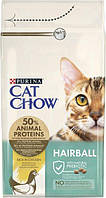 Сухий корм для котів Purina Cat Chow Hairball з куркою 1.5 кг