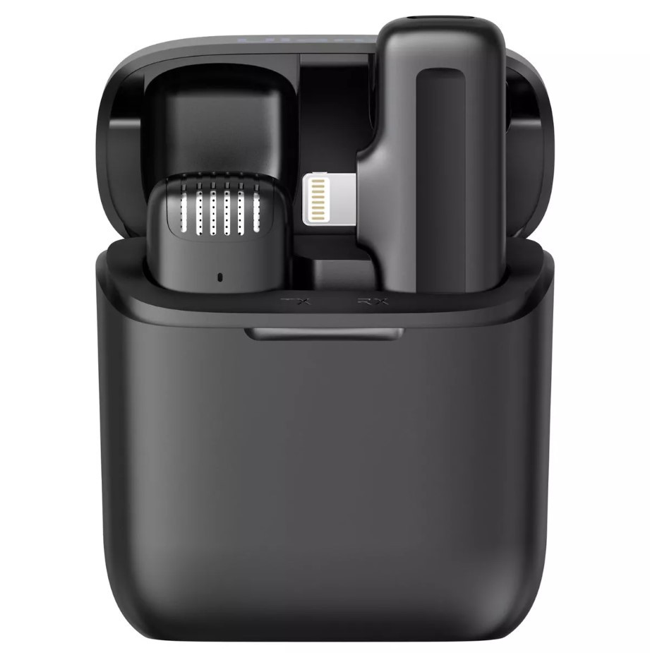 Безпровідний мікрофон для Айфона IPhone Apple Lightning (приймач + мікрофон) Ulanzi J11