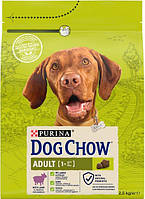 Сухий корм для собак Dog Chow Adult з ягням 2.5 кг