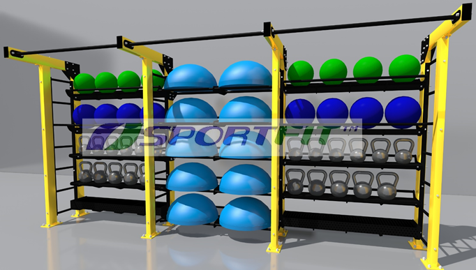 Стелаж зберігання інвентарю RF.04