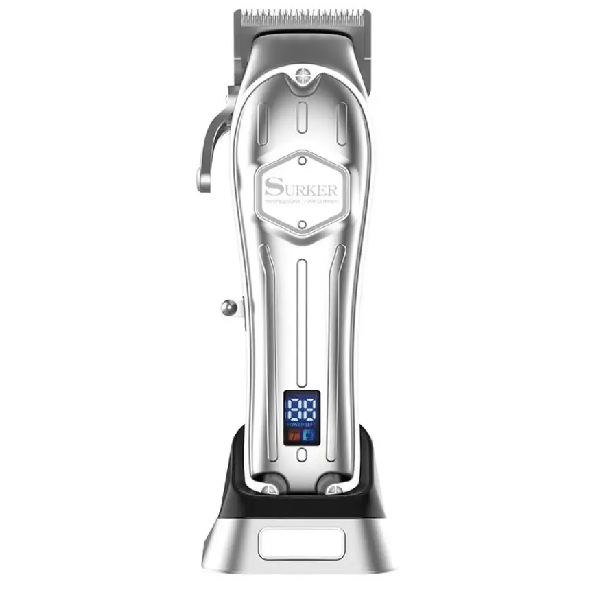Машинка для стрижки Surker Cordless Silver Turbo (SK-1615-SL)