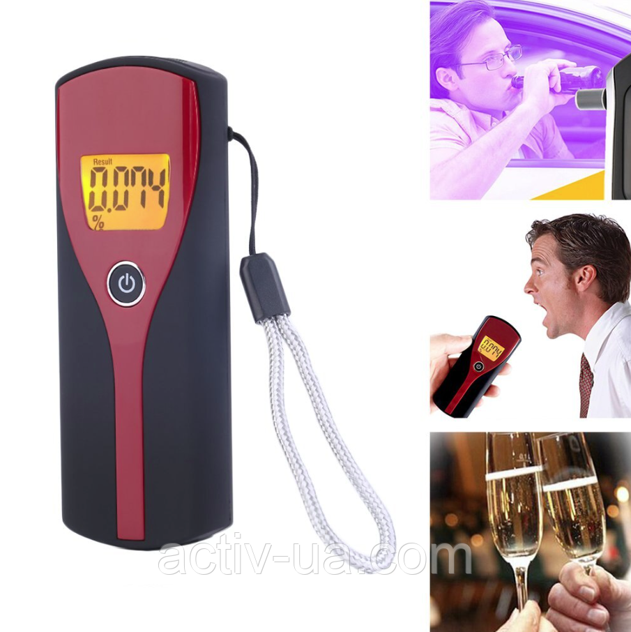 Алкотестер персональний ALT-27S / AT6880 з напівпровідниковим датчиком, фото 1