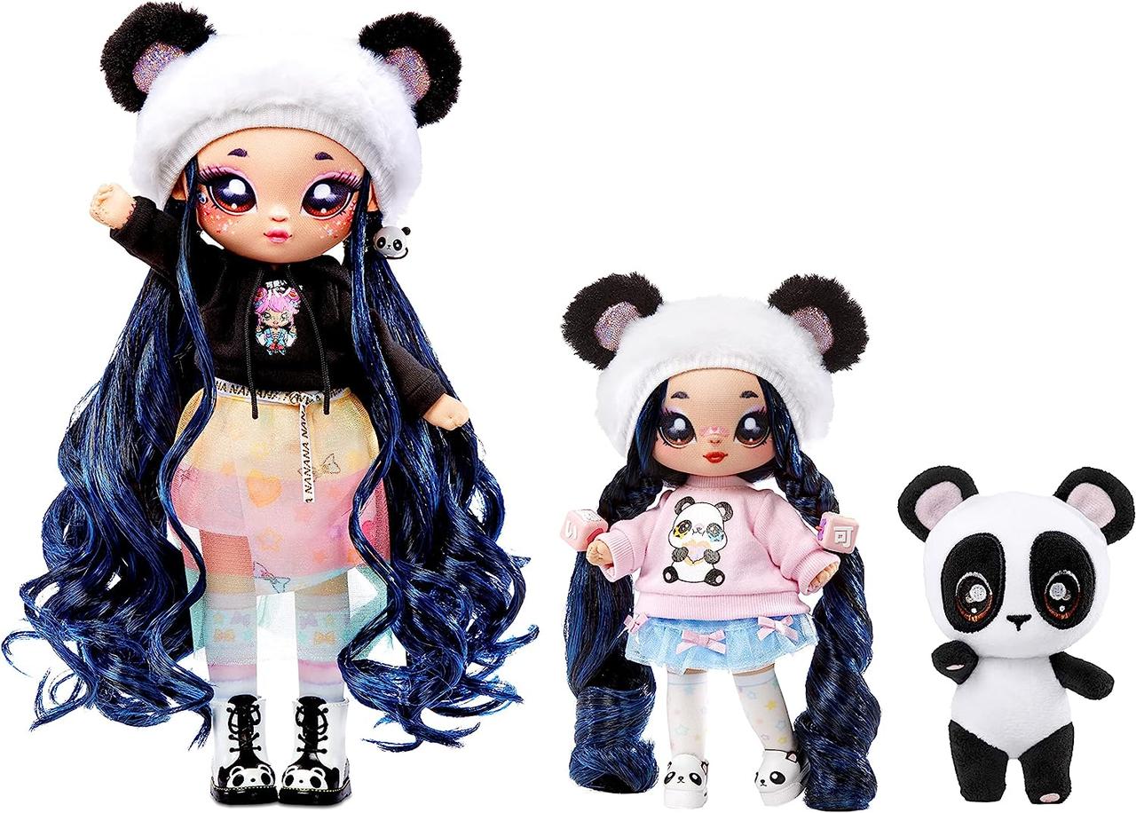 Набір На На На Cюрприз сім'я Панда Na Na Surprise Family Soft Doll Set Panda Family 575979, фото 1